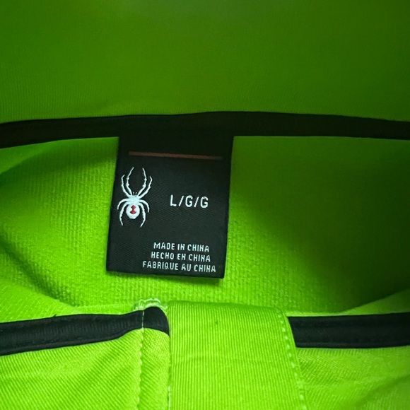 Long Sleeve Spyder T-Neck Quarter Zip - Picture 2 of 5